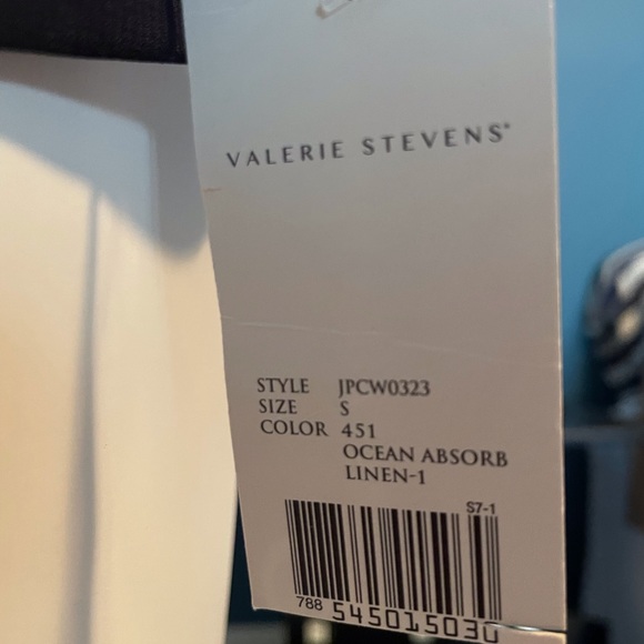 Valerie Stevens New Sheer Tunic Top Blouse Coverup S Small NWT - Picture 2 of 6